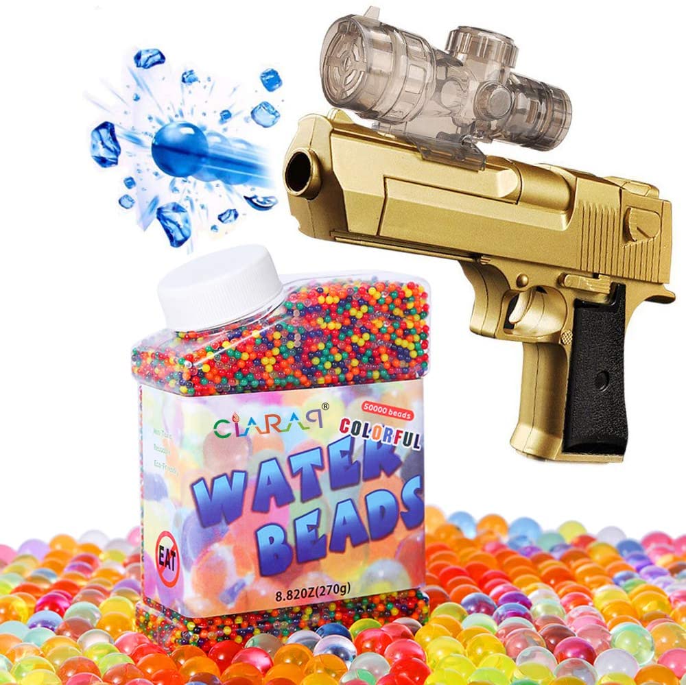 Incraftables Water Beads for Kids Non Toxic 50,000 PCS. Biodegradable Multicolor Kids Waterbeads