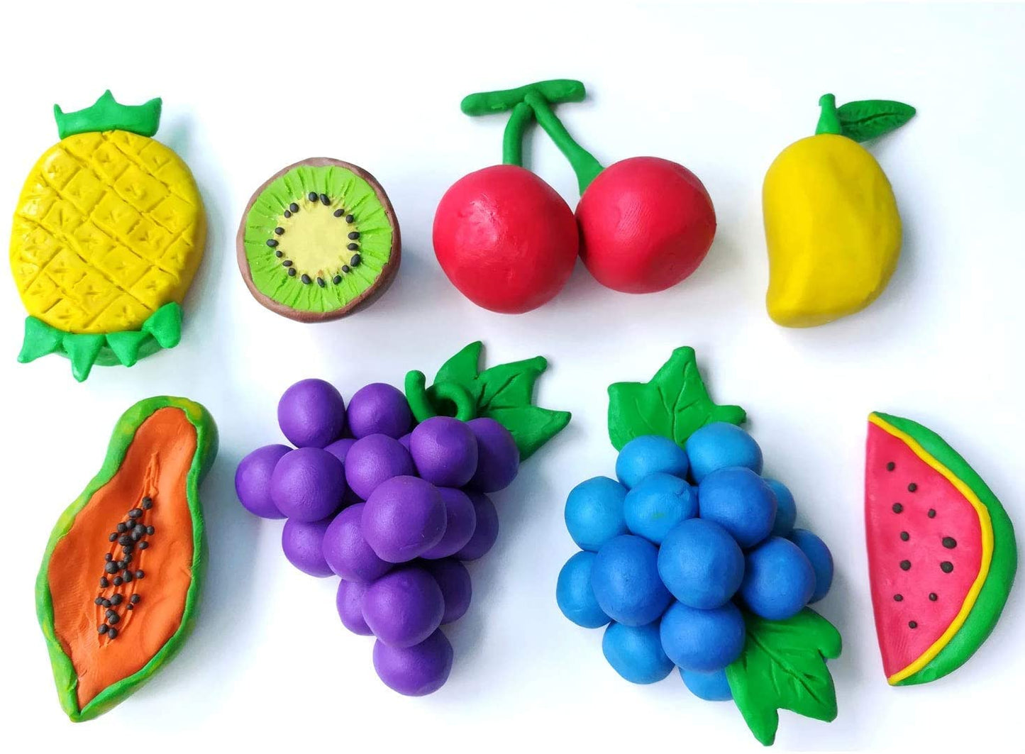 10 Colors Polymer Clay Make and Bake Set DIY Modeling Art and Craft Ma –  KundanTraders